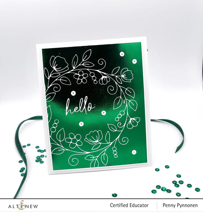 Altenew Hot Foil Plate & Die Bundle Sweet Sentiments Hot Foil Plate & Die Bundle