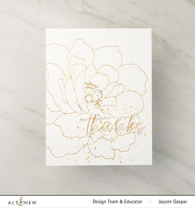 Altenew Hot Foil Plate & Die Bundle Sweet Sentiments Hot Foil Plate & Die Bundle