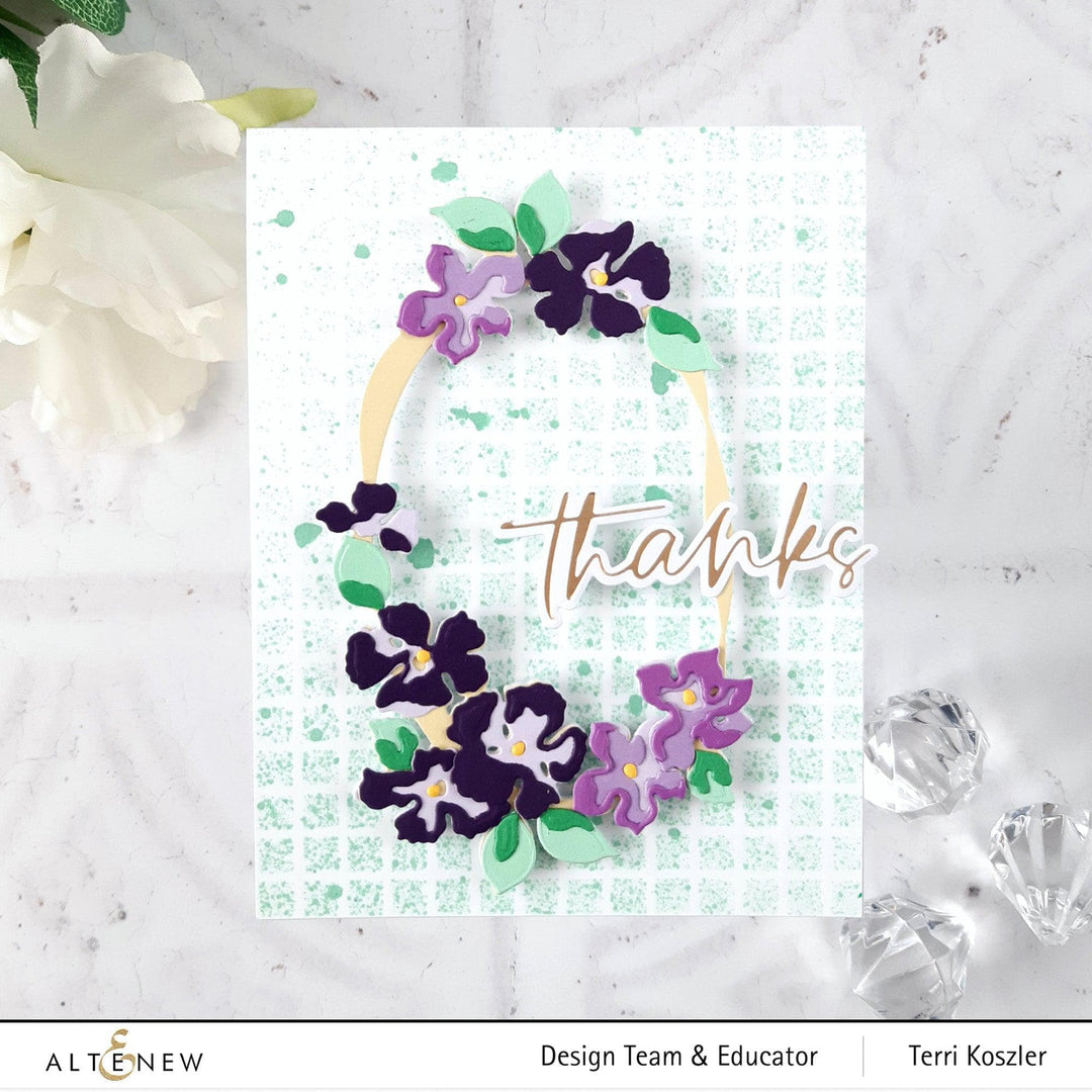 Altenew Hot Foil Plate & Die Bundle Sweet Sentiments Hot Foil Plate & Die Bundle