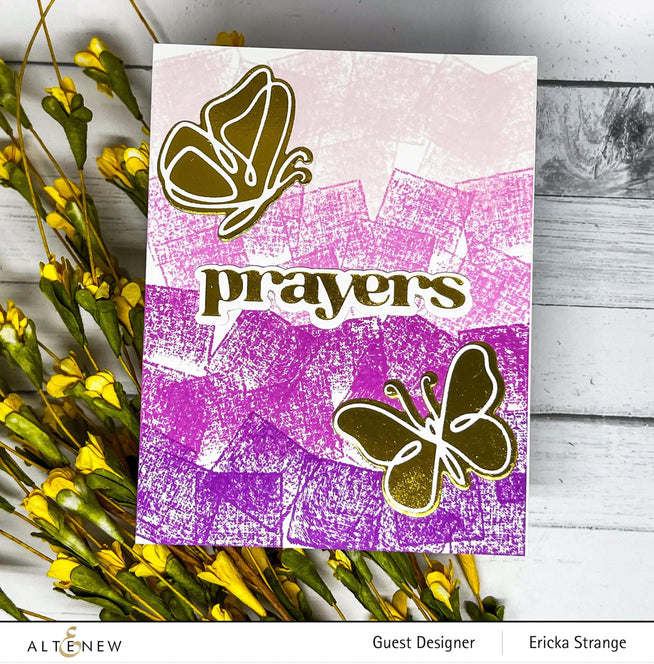 Altenew Versatile Greetings 2 hot foil plate and die bundle for creating custom greeting cards and crafts.