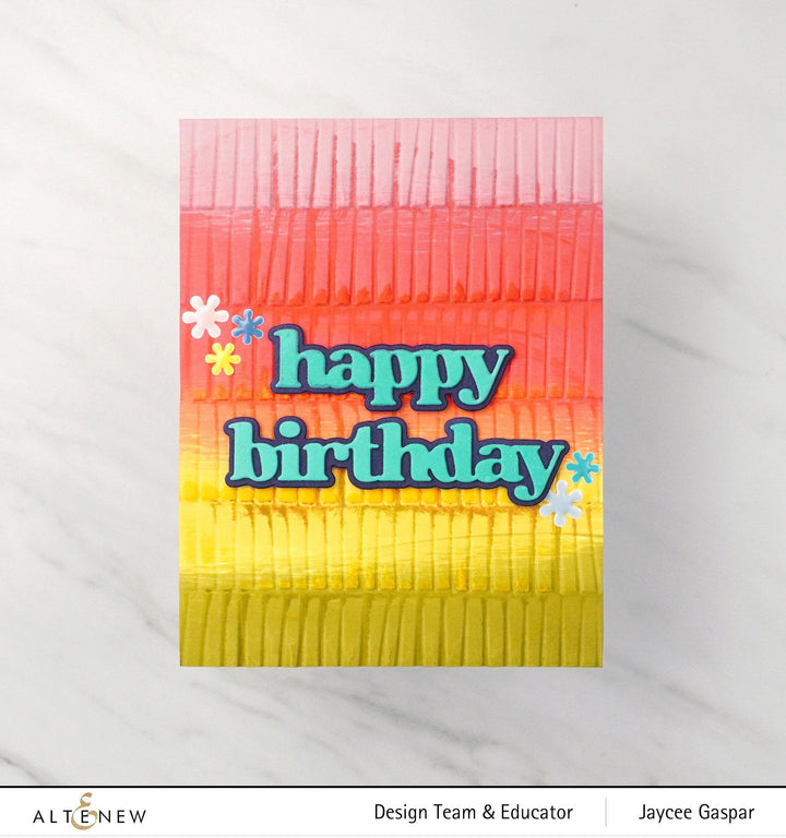 Altenew Hot Foil Plate & Die Bundle Versatile Greetings 2