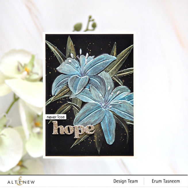 Altenew Versatile Greetings 2 hot foil plate and die bundle for card making and crafting projects.