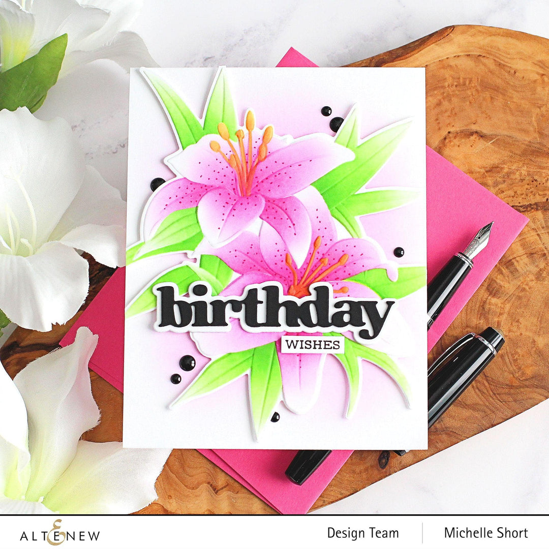 Altenew Hot Foil Plate & Die Bundle Versatile Greetings 2