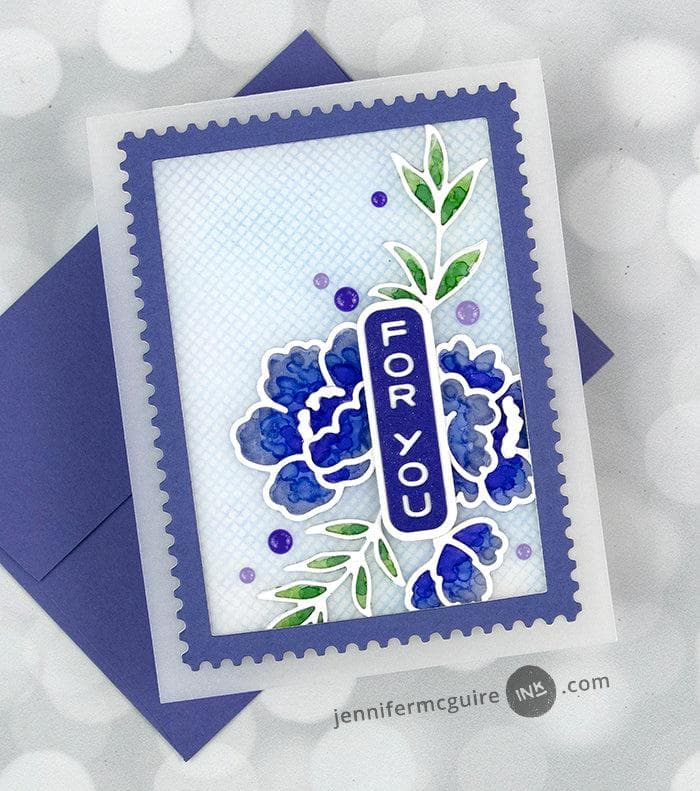 Vertical Greetings Hot Foil Plate & Die Bundle | Altenew