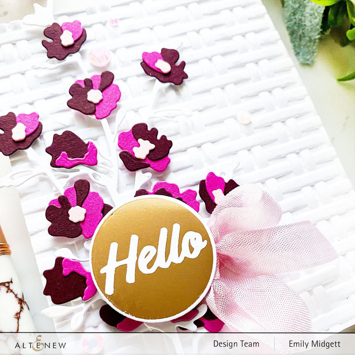 Part A-Glitz Art Craft Co.,LTD Hot Foil Plate Everyday Sentiments Hot Foil Plate Set