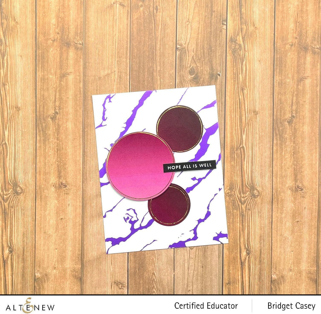 Part A-Glitz Art Craft Co.,LTD Hot Foil Plate Exquisite Marble Hot Foil Plate