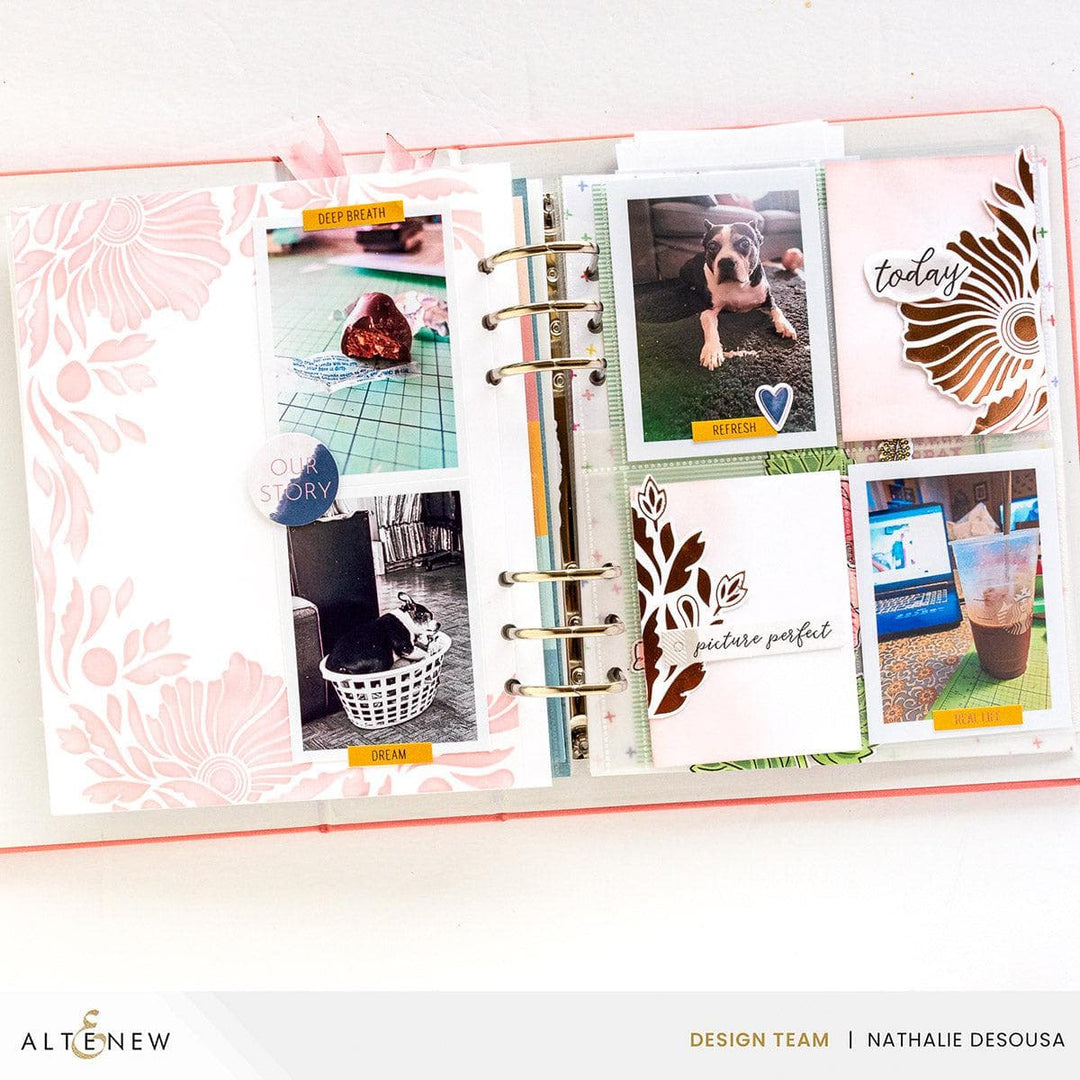 Part A-Glitz Art Craft Co.,LTD Hot Foil Plate Fanning Foliage Hot Foil Plate