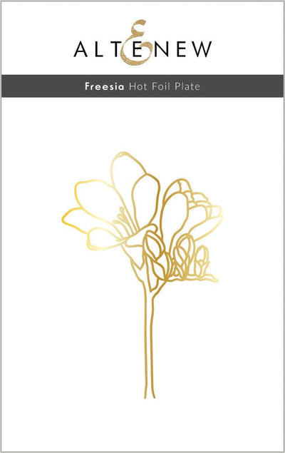 Part A-Glitz Art Craft Co.,LTD Hot Foil Plate Freesia Hot Foil Plate