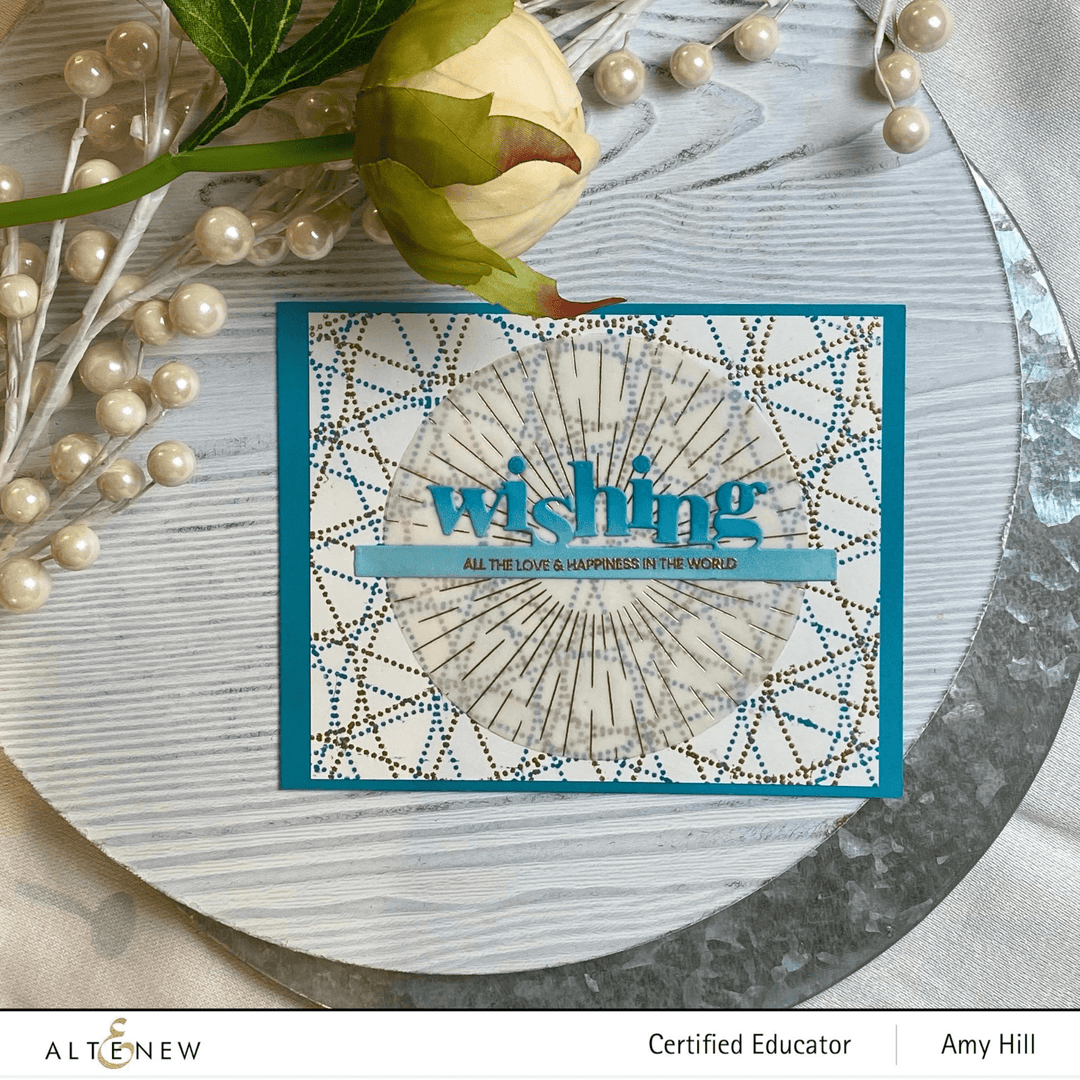 Part A-Glitz Art Craft Co.,LTD Hot Foil Plate Magic Burst Hot Foil Plate