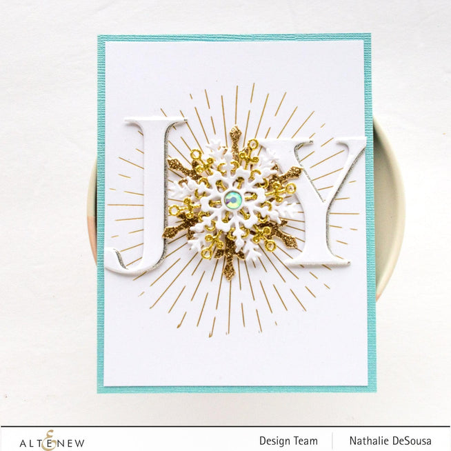 Part A-Glitz Art Craft Co.,LTD Hot Foil Plate Magic Burst Hot Foil Plate