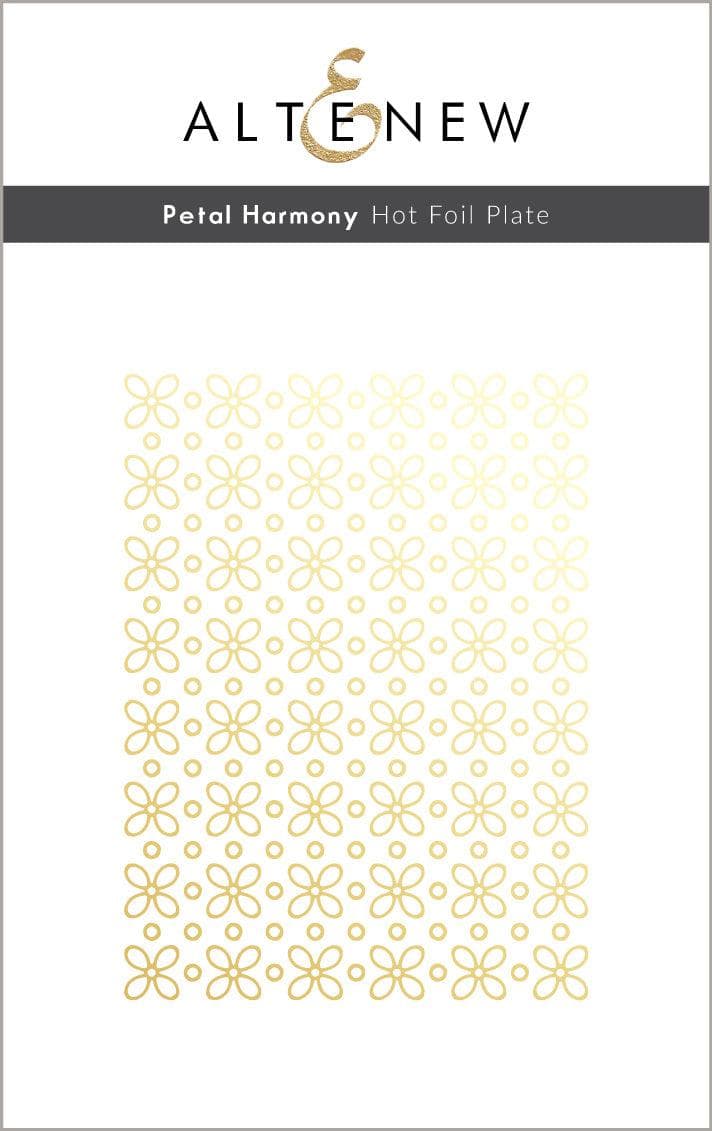 Petal Harmony Hot Foil Plate