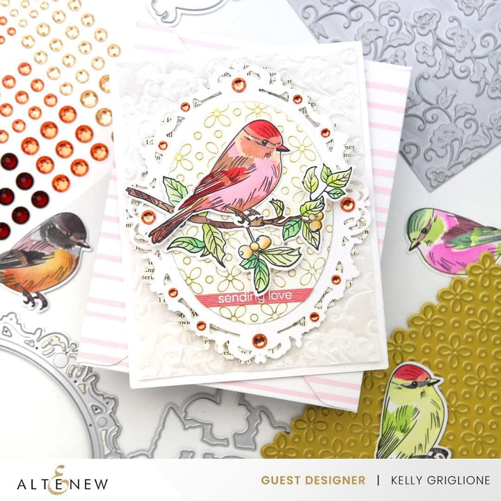 Petal Harmony Hot Foil Plate