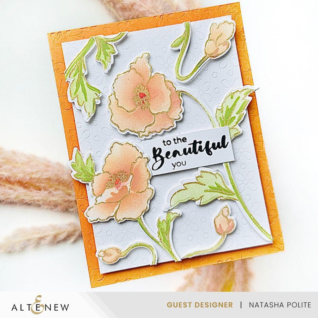 Petal Harmony Hot Foil Plate