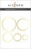 Part A-Glitz Art Craft Co.,LTD Hot Foil Plate Scalloped Circles Hot Foil Plate Set