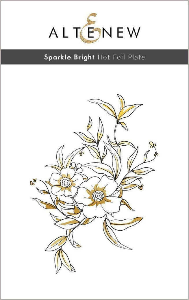 Part A-Glitz Art Craft Co.,LTD Hot Foil Plate Sparkle Bright Hot Foil Plate