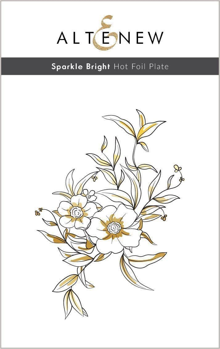 Part A-Glitz Art Craft Co.,LTD Hot Foil Plate Sparkle Bright Hot Foil Plate