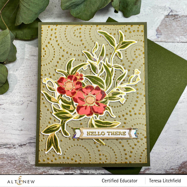 Part A-Glitz Art Craft Co.,LTD Hot Foil Plate Sparkle Bright Hot Foil Plate