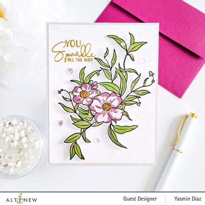 Part A-Glitz Art Craft Co.,LTD Hot Foil Plate Sparkle Bright Hot Foil Plate