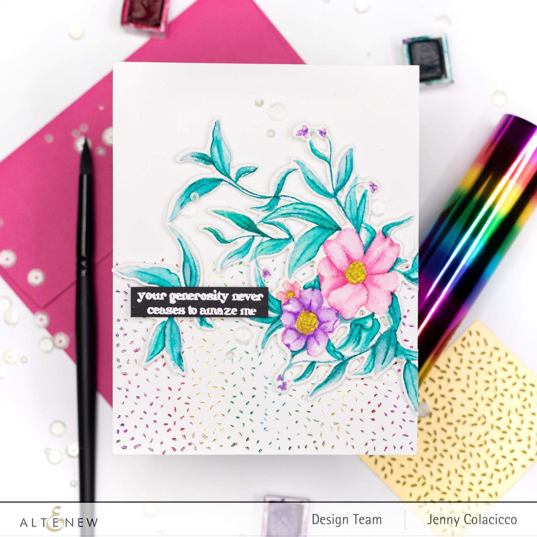 Part A-Glitz Art Craft Co.,LTD Hot Foil Plate Sparkle Bright Hot Foil Plate