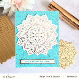 Altenew Hot Foil Plate & Stencil Bundle Sentiment Banners Hot Foil Plate & Cover Die Bundle
