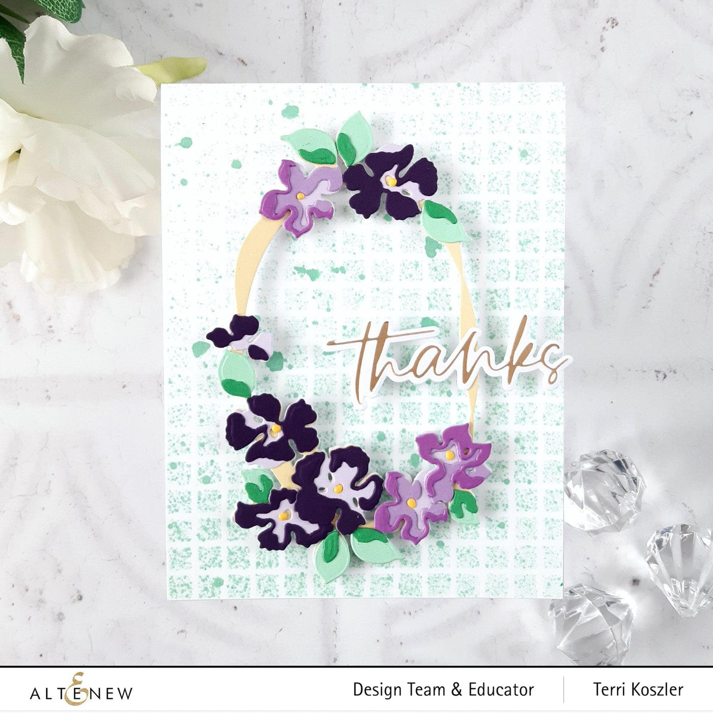 Part A-Glitz Art Craft Co.,LTD Hot Foil Plate Sweet Sentiments Hot Foil Plate Set