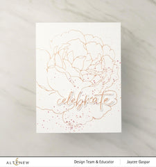 Part A-Glitz Art Craft Co.,LTD Hot Foil Plate Sweet Sentiments Hot Foil Plate Set