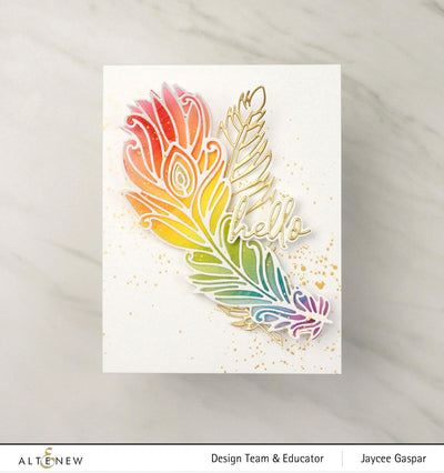 Part A-Glitz Art Craft Co.,LTD Hot Foil Plate Sweet Sentiments Hot Foil Plate Set