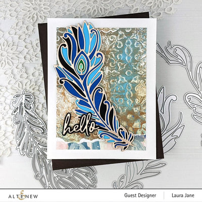 Part A-Glitz Art Craft Co.,LTD Hot Foil Plate Sweet Sentiments Hot Foil Plate Set