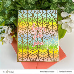 Part A-Glitz Art Craft Co.,LTD Hot Foil Plate Sweet Sentiments Hot Foil Plate Set