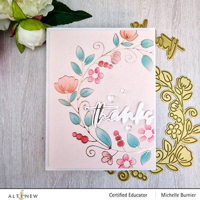 Part A-Glitz Art Craft Co.,LTD Hot Foil Plate Sweet Sentiments Hot Foil Plate Set