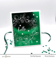 Part A-Glitz Art Craft Co.,LTD Hot Foil Plate Sweet Sentiments Hot Foil Plate Set