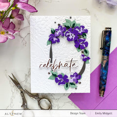 Part A-Glitz Art Craft Co.,LTD Hot Foil Plate Sweet Sentiments Hot Foil Plate Set