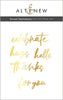 Part A-Glitz Art Craft Co.,LTD Hot Foil Plate Sweet Sentiments Hot Foil Plate Set
