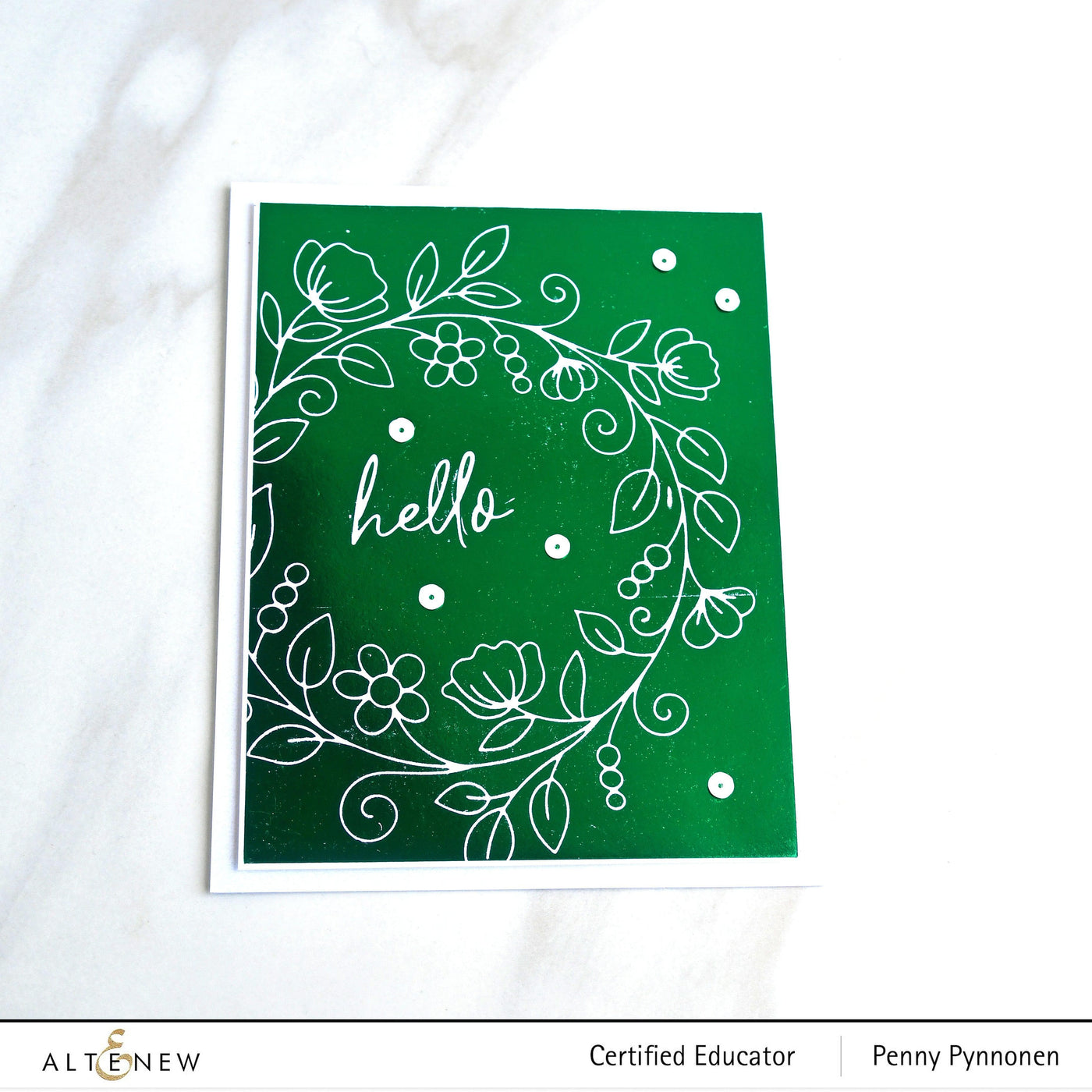 Part A-Glitz Art Craft Co.,LTD Hot Foil Plate Sweet Sentiments Hot Foil Plate Set