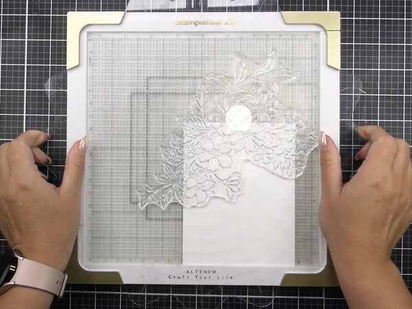 Use the stamp set to stamp your desired image.