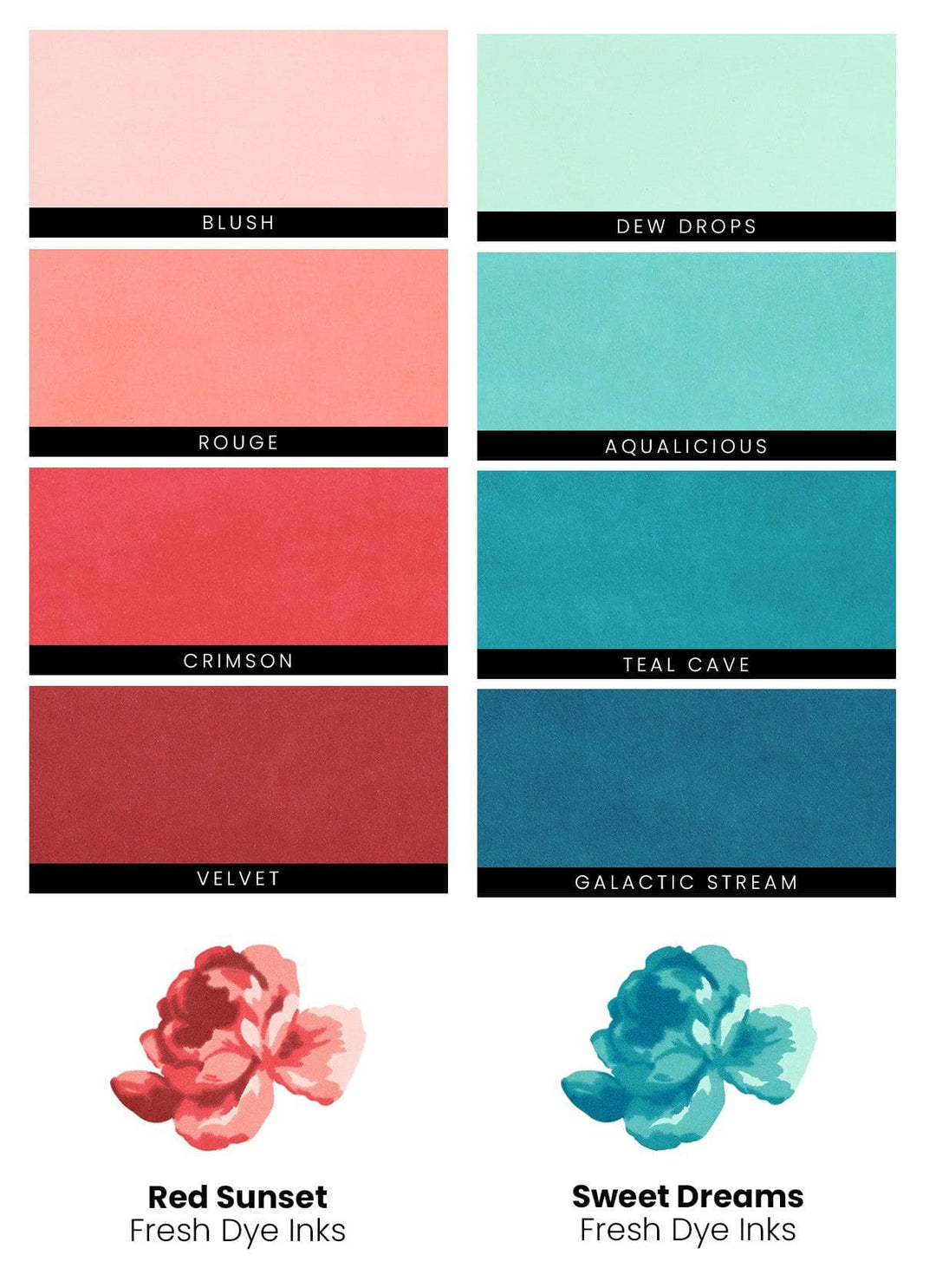 Stewart Superior Ink Bundle Atomic Fresh Dye Ink & Mini Cube Bundle