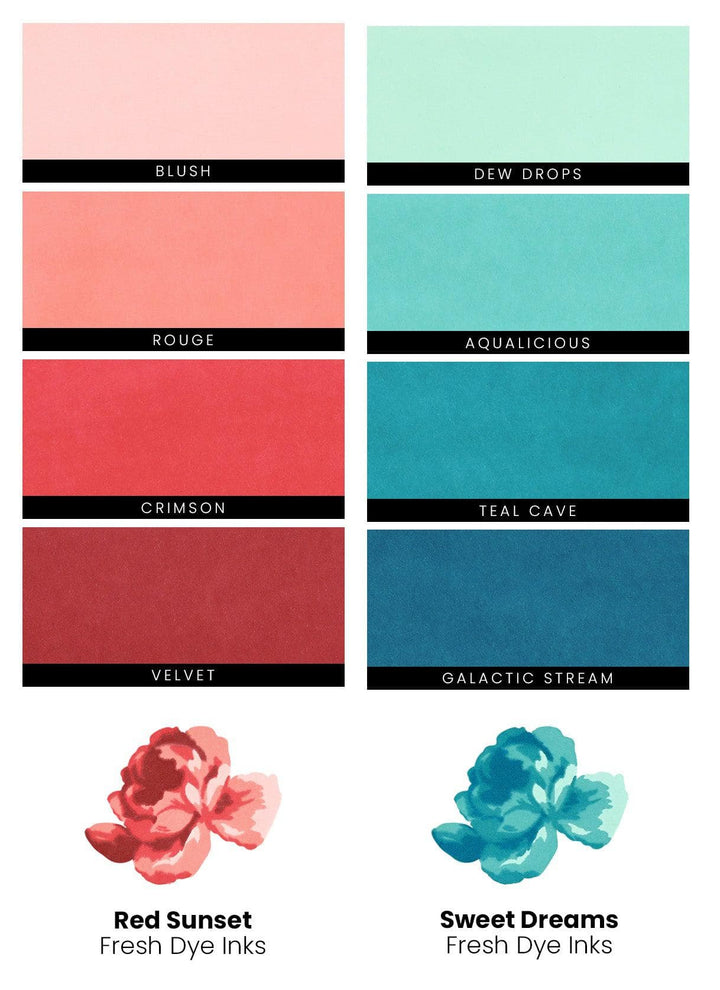 Stewart Superior Ink Bundle Atomic Fresh Dye Ink & Mini Cube Bundle