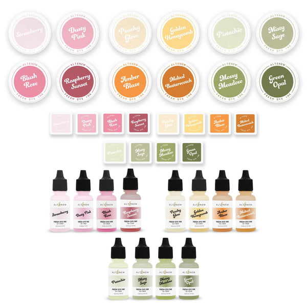 Botanical Brilliance Fresh Dye Ink Full Release Bundle