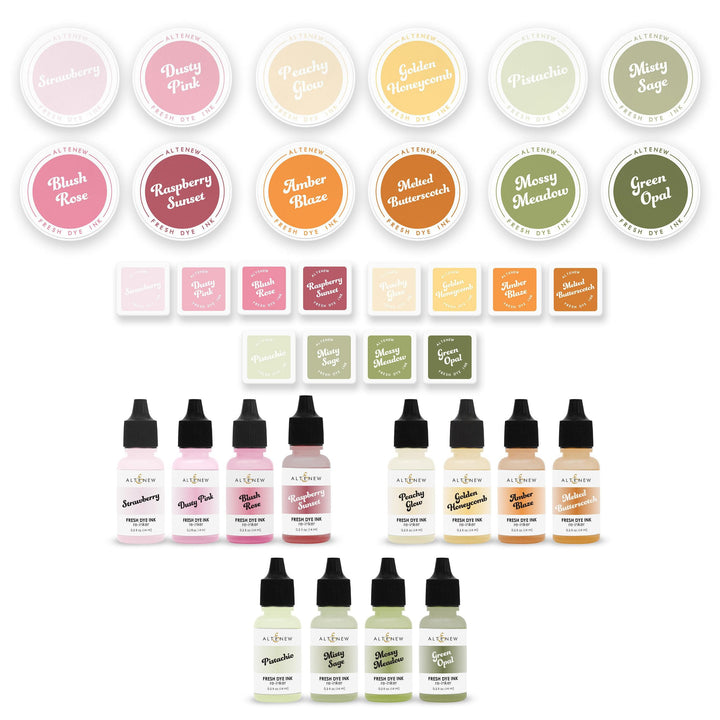 Botanical Brilliance Fresh Dye Ink Full Release Bundle