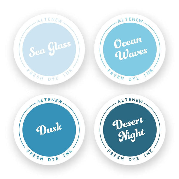 Altenew Ink Bundle Cool Summer Night Fresh Dye Ink Bundle
