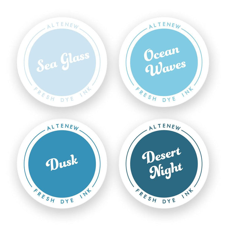 Altenew Ink Bundle Cool Summer Night Fresh Dye Ink Bundle