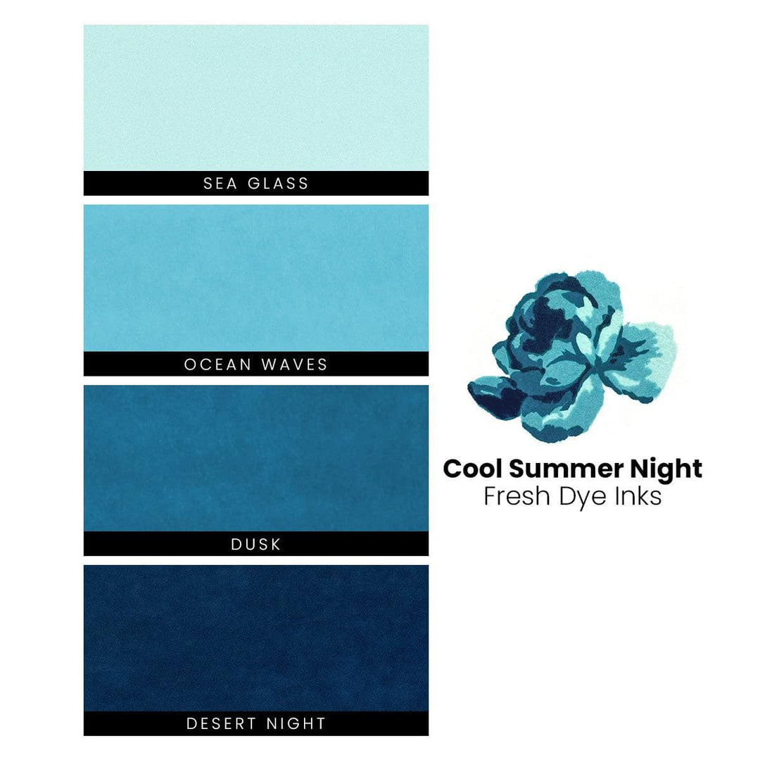 Altenew Ink Bundle Cool Summer Night Fresh Dye Ink
