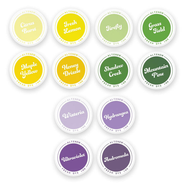 Forest Fantasy Fresh Dye Ink Bundle