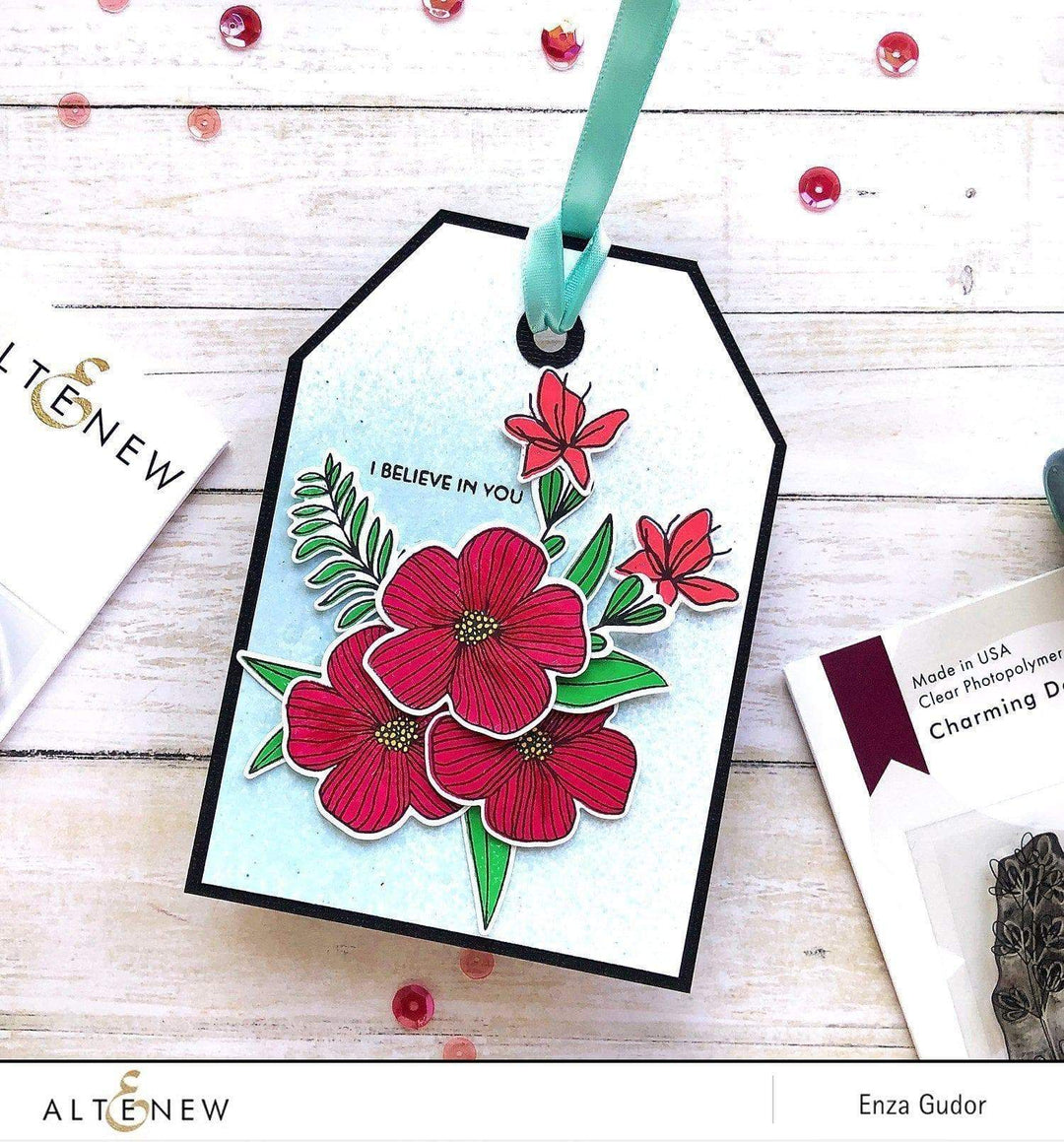 Altenew Ink Bundle Green Meadows Crisp Dye Ink Oval Set