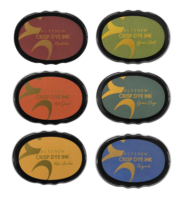 Altenew Ink Bundle Jewel Tones Crisp Dye Ink Oval Set