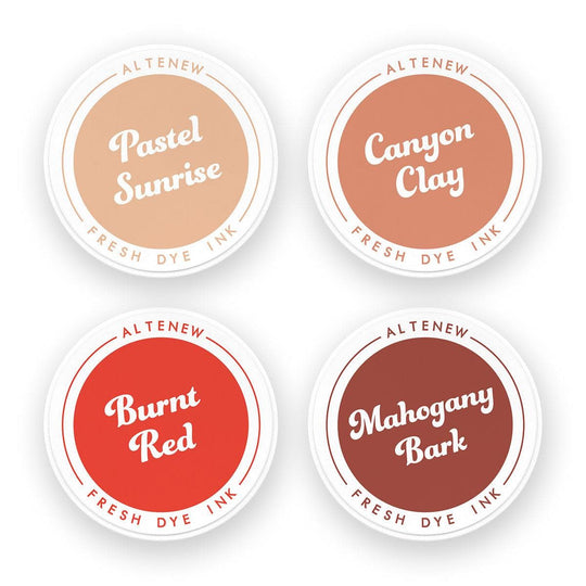 Martian Terrain Fresh Dye Ink | Altenew Ink Bundle for Stamping