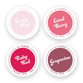 Altenew Ink Bundle Red Cosmos Fresh Dye Ink Bundle