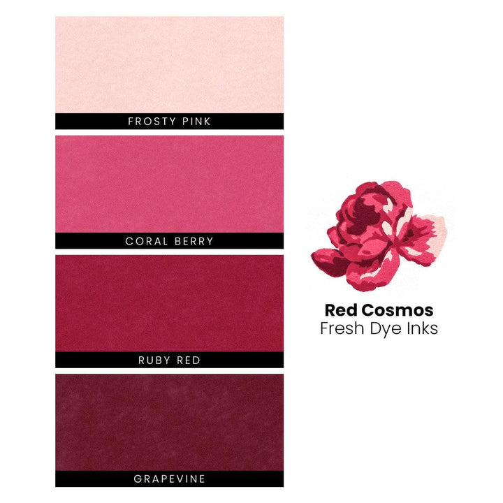 Altenew Ink Bundle Red Cosmos Fresh Dye Ink