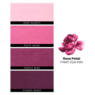 Altenew Ink Bundle Rose Petal Fresh Dye Ink Bundle
