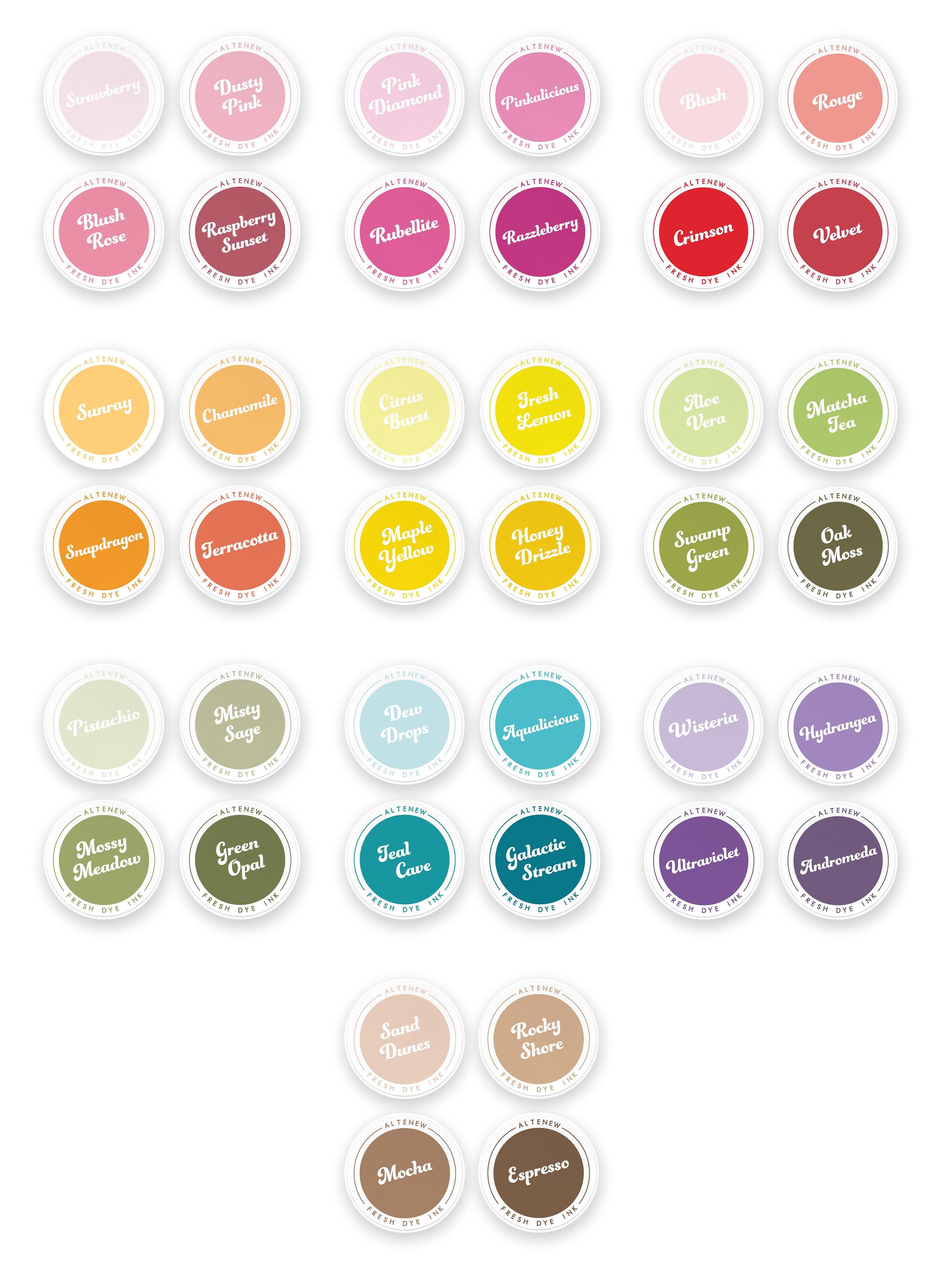 Secret Garden 2025 Complete Fresh Dye Ink Bundle | Altenew